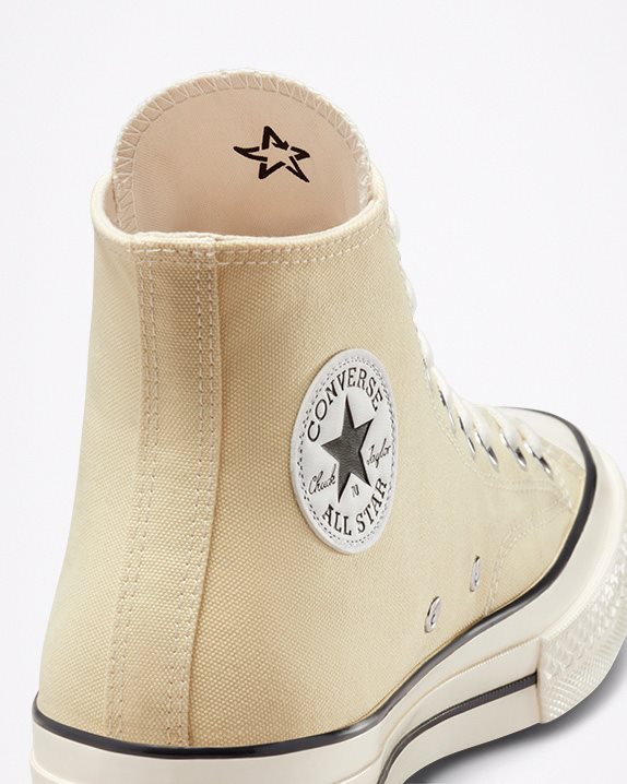 Unisex Converse Chuck 70 No Waste Canvas High Top Lemon Drop - Click Image to Close