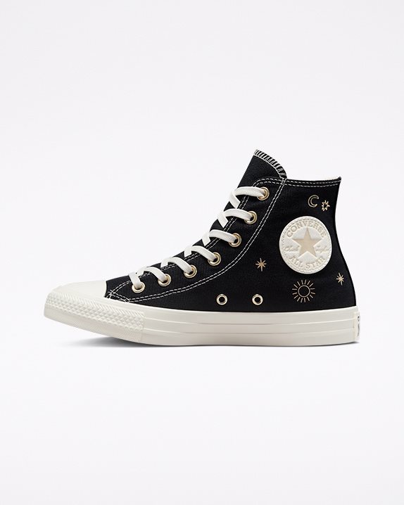 Womens Converse Chuck Taylor All Star Festival Golden Mind High Top Black