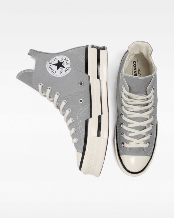 Unisex Converse Chuck 70 Plus Trance Foam High Top Ash Stone - Click Image to Close