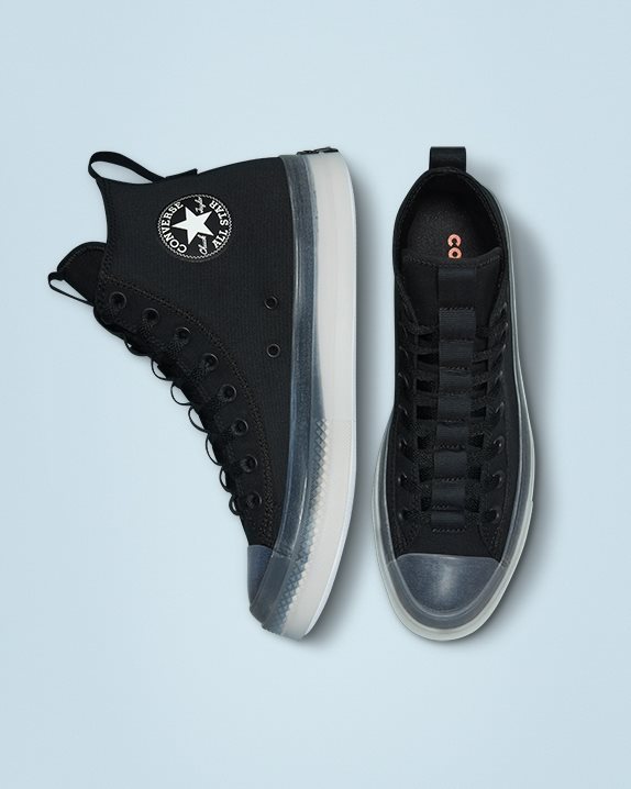 Unisex Converse Chuck Taylor All Star CX Explore High Top Black - Click Image to Close