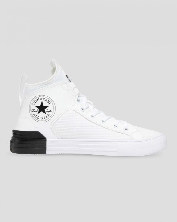 Unisex Converse Chuck Taylor All Star Ultra Mid White - Click Image to Close