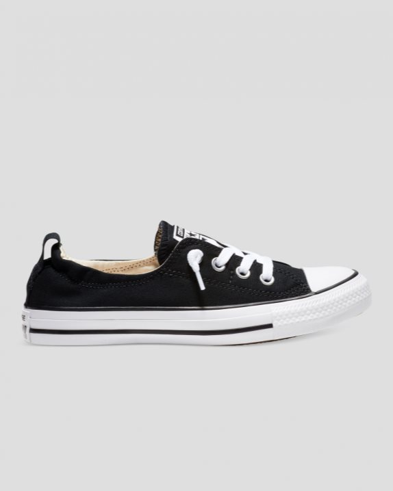 Womens Converse Chuck Taylor All Star Shoreline Slip Black - Click Image to Close