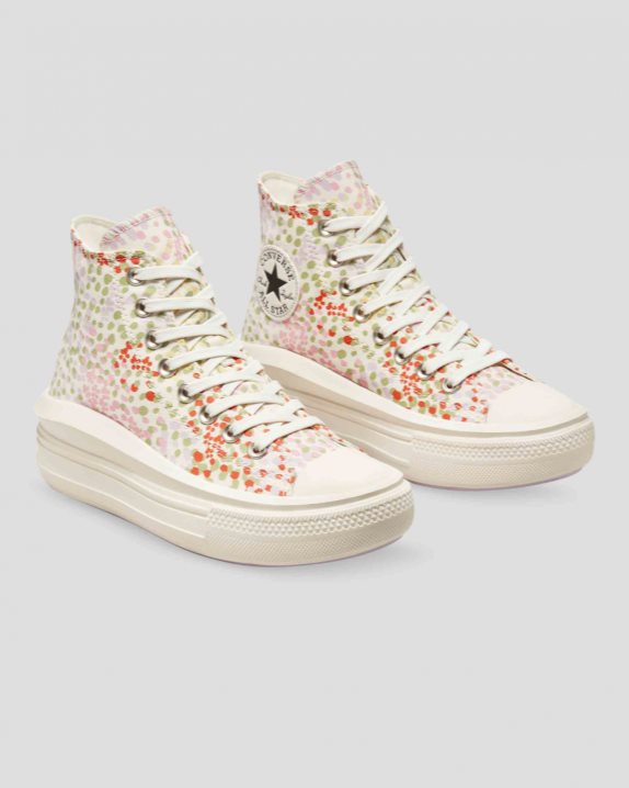 Womens Converse Chuck Taylor All Star Move Things To Grow High Top Egret