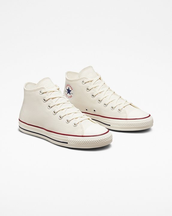 Unisex CONS Chuck Taylor All Star Pro Cut Off Mid Egret