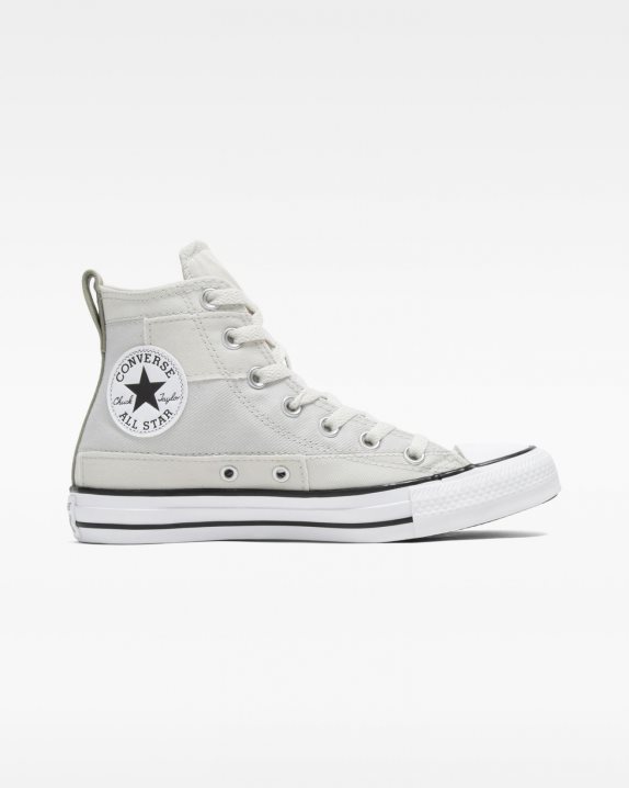 Unisex Converse Chuck Taylor All Star Desert Patchwork High Top Light Bone - Click Image to Close