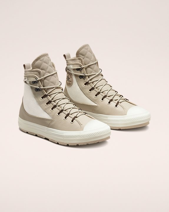 Unisex Converse Chuck Taylor All Star All Terrain High Top Light Bone - Click Image to Close