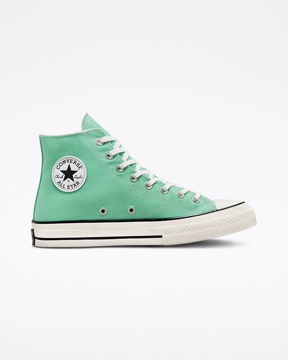 Unisex Converse Chuck 70 Seasonal Colour High Top Prism Green - Click Image to Close