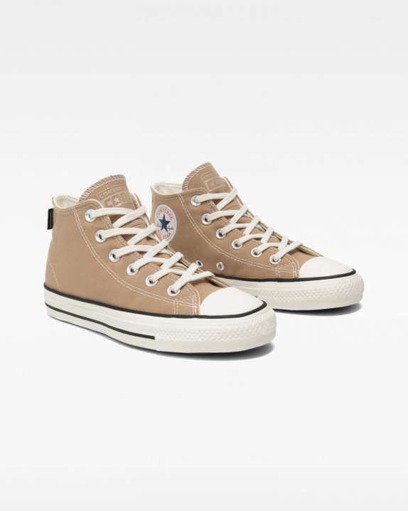 Unisex Converse Chuck Taylor All Star Pro Renew Canvas Mid Nomad Khaki