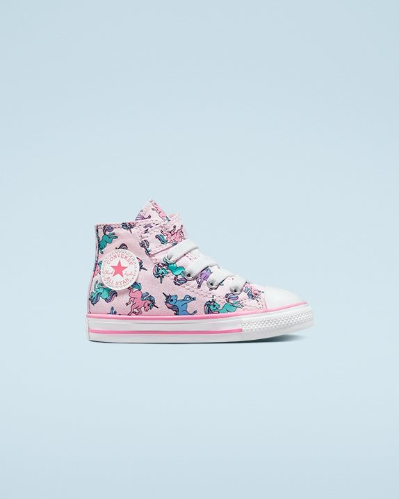 Chuck Taylor All Star 1V Unicorn Toddler High Top Pink Foam