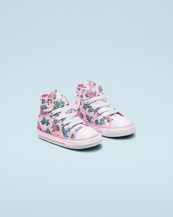 Chuck Taylor All Star 1V Unicorn Toddler High Top Pink Foam