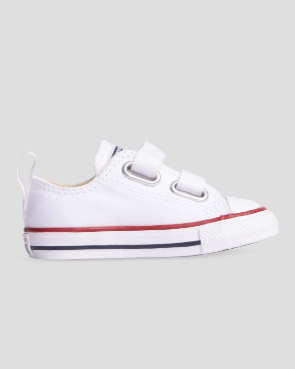 Chuck Taylor All Star 2V Toddler Low Top White - Click Image to Close