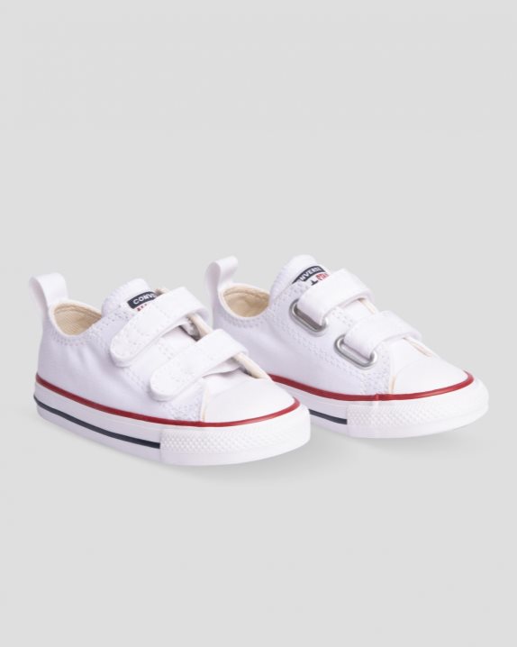 Chuck Taylor All Star 2V Toddler Low Top White - Click Image to Close