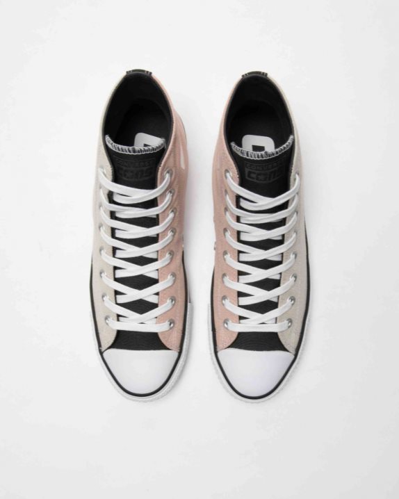 Unisex Converse Chuck Taylor All Star Pro Tri Panel High Top Pink Clay