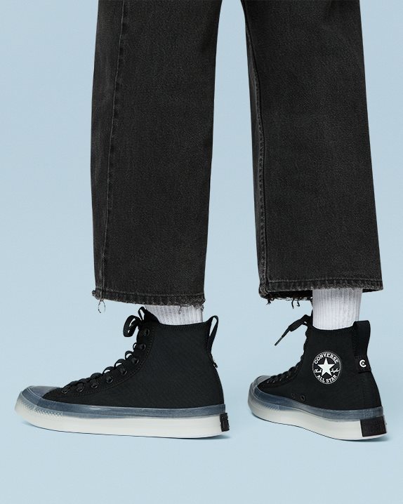 Unisex Converse Chuck Taylor All Star CX Explore High Top Black - Click Image to Close