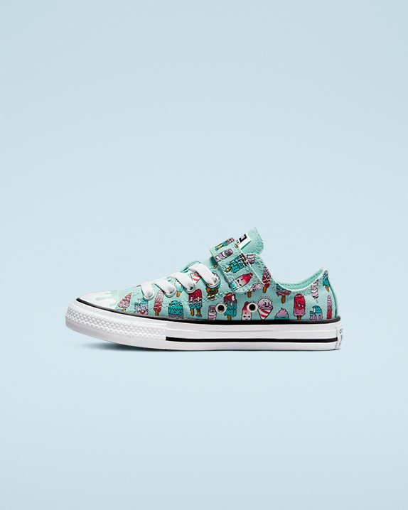 Chuck Taylor All Star Sweet Scoops Junior 1V Low Top Light Dew - Click Image to Close