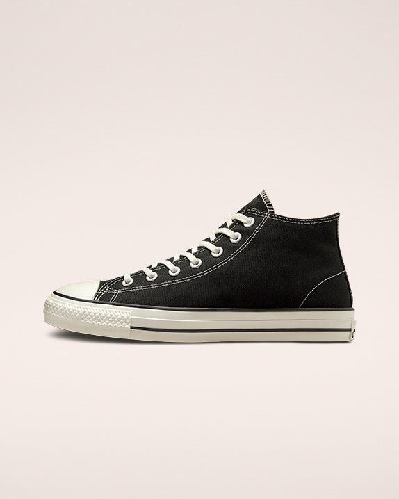 Unisex CONS Chuck Taylor All Star Pro Cut Off Mid Black