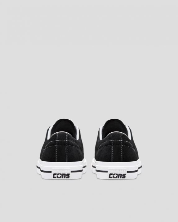 Unisex Converse CONS One Star Pro Suede Low Top Black - Click Image to Close