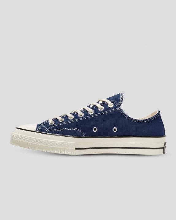 Unisex Converse Chuck 70 Seasonal Colour Low Top Midnight Navy - Click Image to Close