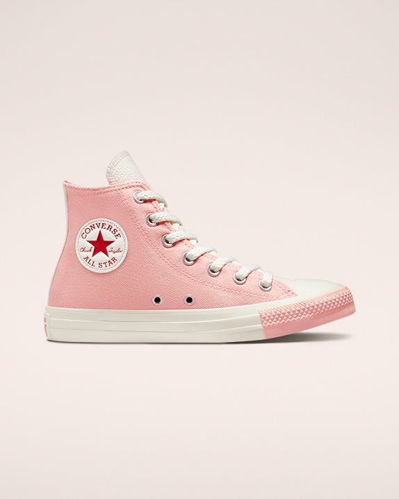 Womens Converse Chuck Taylor All Star Trance Form High Top Bleached Coral - Click Image to Close