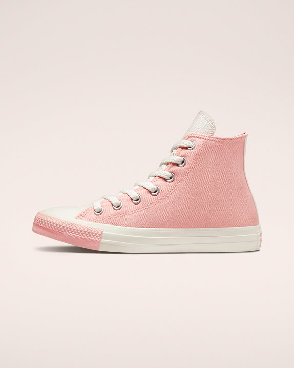 Womens Converse Chuck Taylor All Star Trance Form High Top Bleached Coral - Click Image to Close