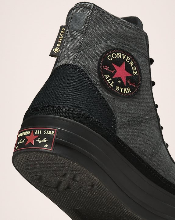 Unisex Converse Chuck 70 GORE-TEX Counter Climate High Top Black - Click Image to Close