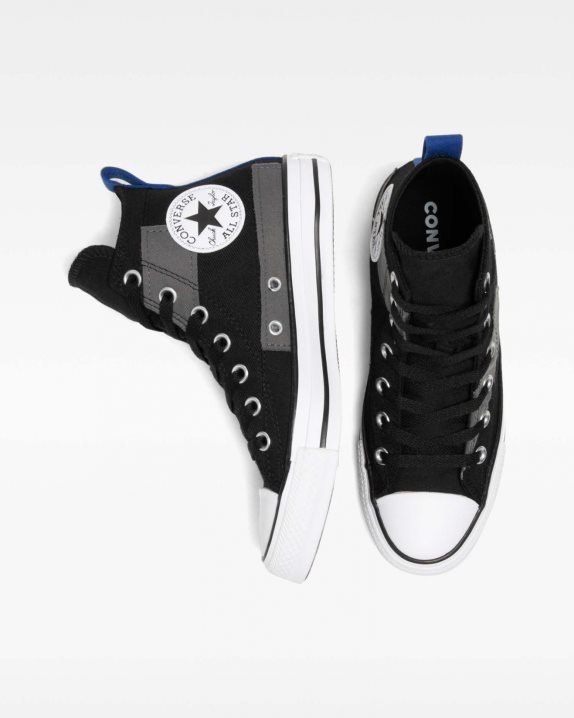 Unisex Converse Chuck Taylor All Star Desert Patchwork High Top Black - Click Image to Close