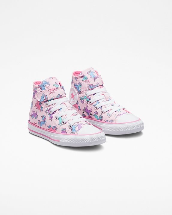 Chuck Taylor All Star 1V Unicorns Junior High Top Pink Foam