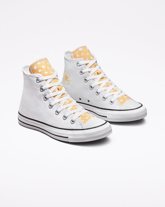 Womens Converse Chuck Taylor All Star Summer Florals High Top White - Click Image to Close