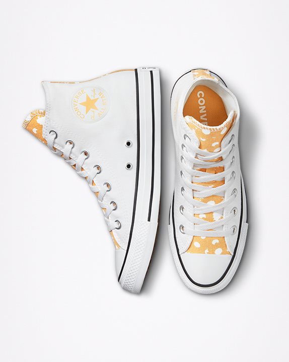 Womens Converse Chuck Taylor All Star Summer Florals High Top White - Click Image to Close