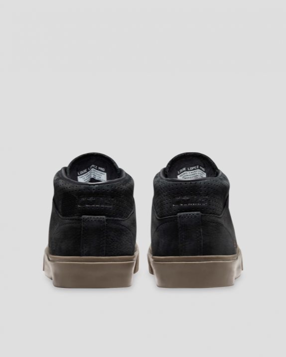 Unisex CONS Louie Lopez Pro Mid Black/Dark Mushroom