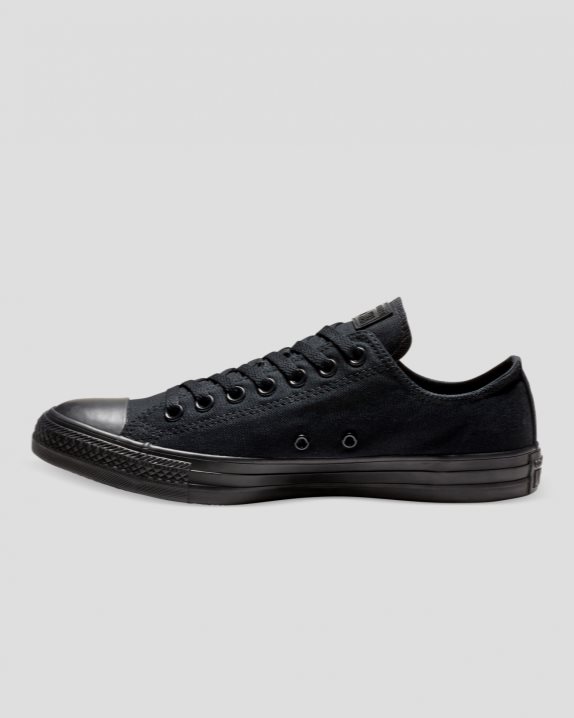 Unisex Converse Chuck Taylor All Star Classic Colour Low Top Black Mono