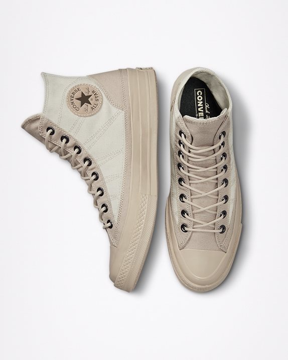 Unisex Converse Chuck 70 GORE-TEX Counter Climate High Top Papyrus - Click Image to Close