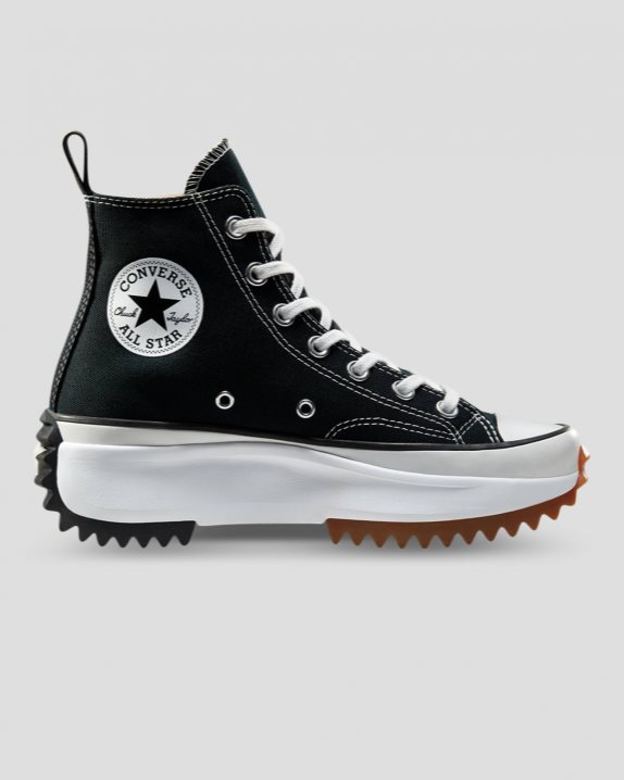 Unisex Converse Run Star Hike Lugged High Top Black - Click Image to Close