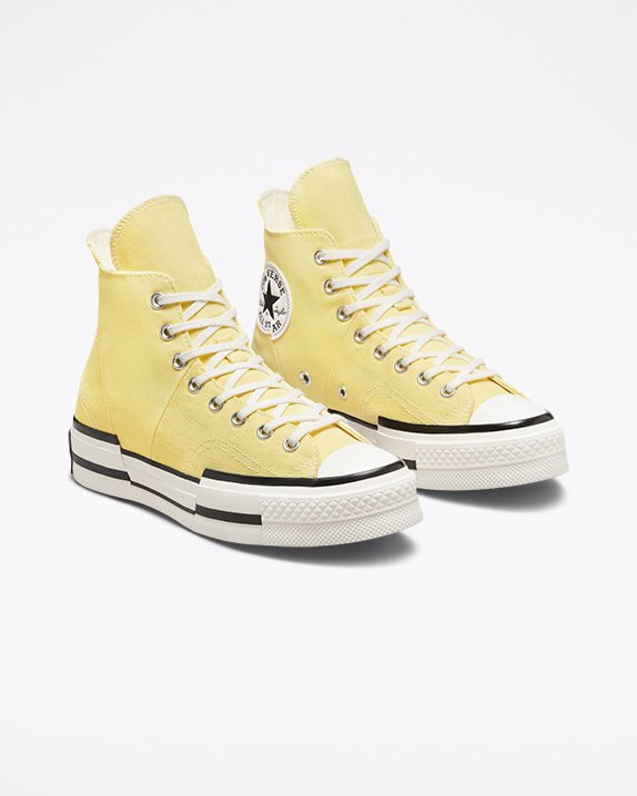 Unisex Converse Chuck 70 Plus Trance Foam High Top Soft Sunshine