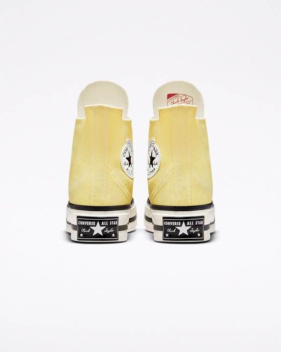 Unisex Converse Chuck 70 Plus Trance Foam High Top Soft Sunshine - Click Image to Close