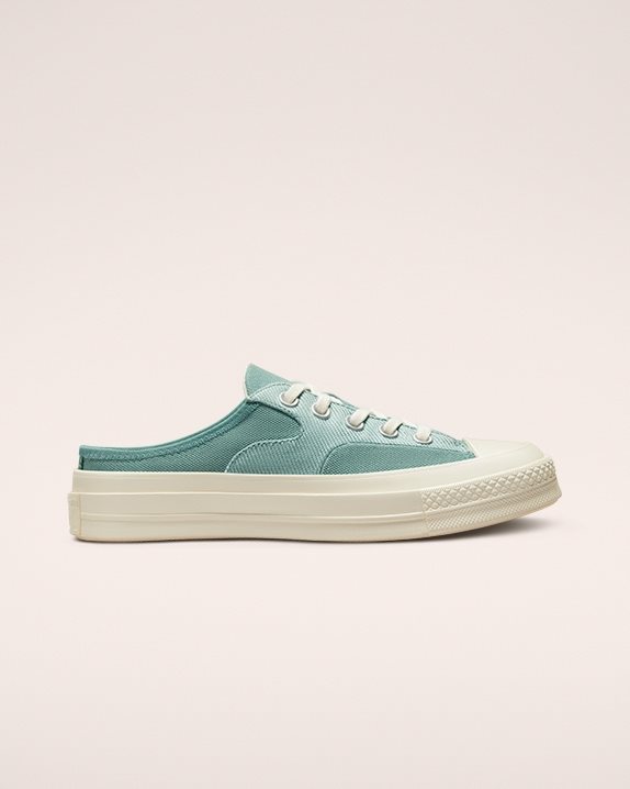Unisex Converse Chuck 70 Mule Crafted Canvas Slip Jade Unity - Click Image to Close
