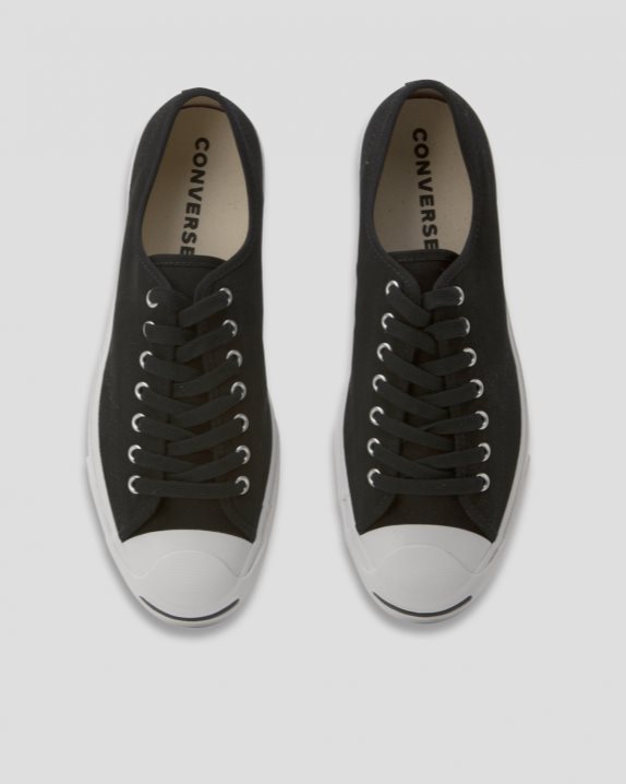 Unisex Converse Jack Purcell First In Class Low Top Black - Click Image to Close