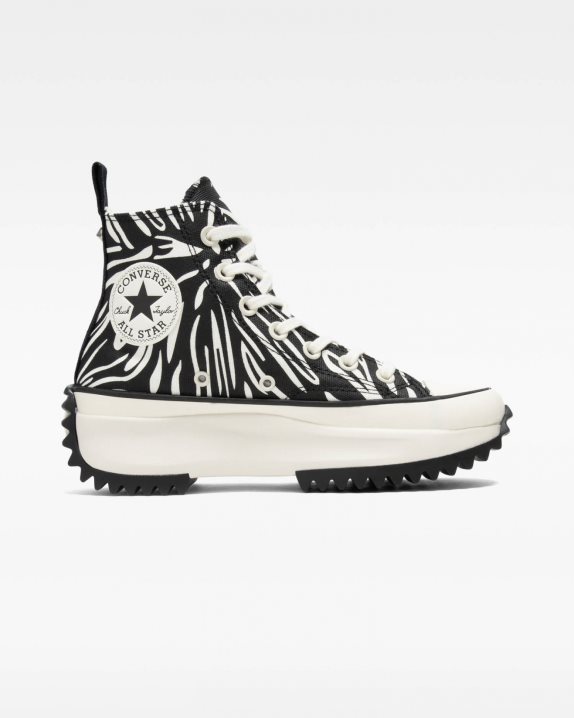 Unisex Converse Run Star Hike Animalier High Top Egret