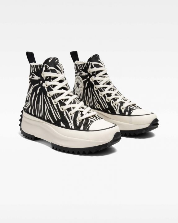 Unisex Converse Run Star Hike Animalier High Top Egret