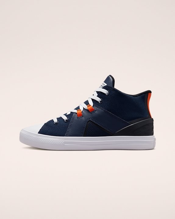 Unisex Converse Chuck Taylor All Star Flux Ultra Mid Obsidian