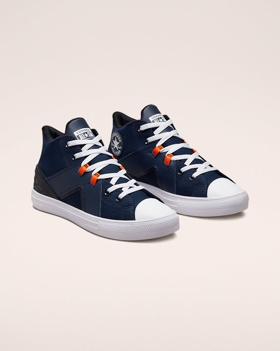 Unisex Converse Chuck Taylor All Star Flux Ultra Mid Obsidian