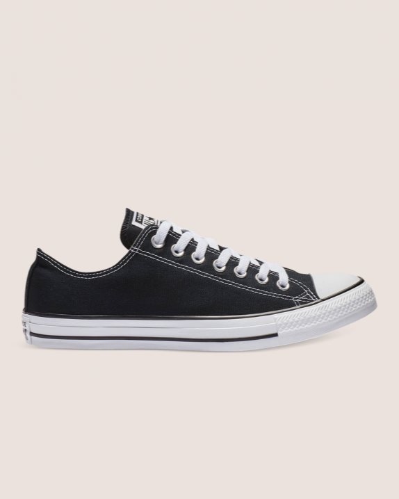 Unisex Converse Chuck Taylor All Star Classic Colour Low Top Black - Click Image to Close