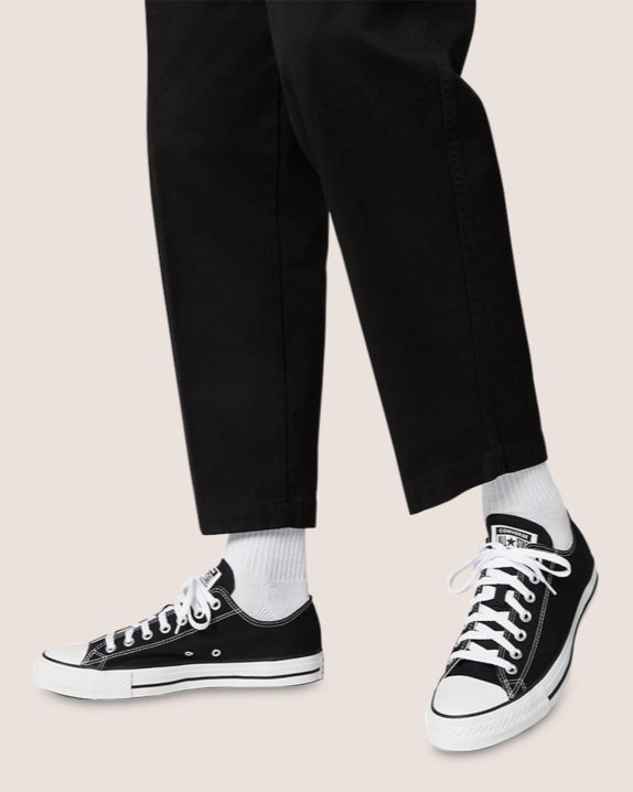 Unisex Converse Chuck Taylor All Star Classic Colour Low Top Black