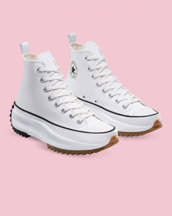 Unisex Converse Run Star Hike Lugged High Top White - Click Image to Close