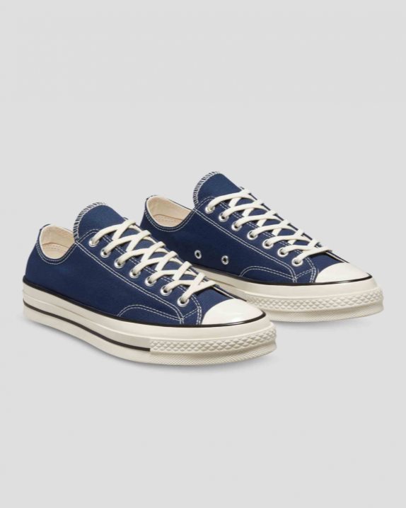 Unisex Converse Chuck 70 Seasonal Colour Low Top Midnight Navy - Click Image to Close