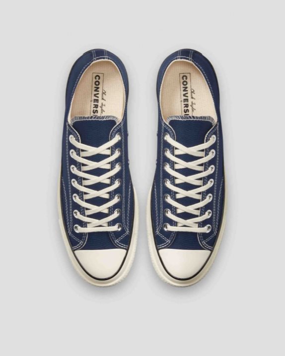 Unisex Converse Chuck 70 Seasonal Colour Low Top Midnight Navy - Click Image to Close