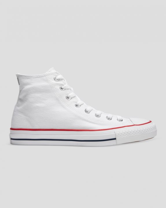 Unisex Converse Chuck Taylor All Star Pro Canvas High Top White - Click Image to Close