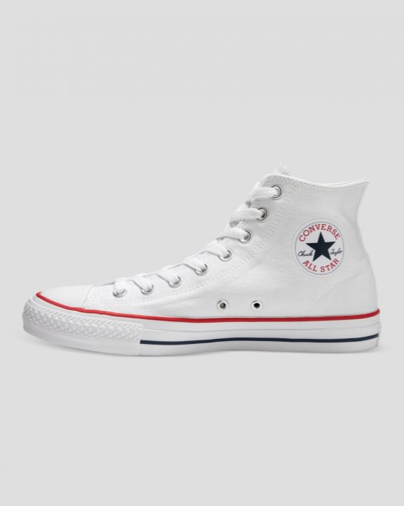 Unisex Converse Chuck Taylor All Star Pro Canvas High Top White - Click Image to Close