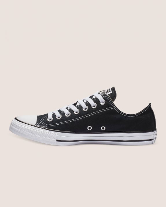 Unisex Converse Chuck Taylor All Star Classic Colour Low Top Black - Click Image to Close