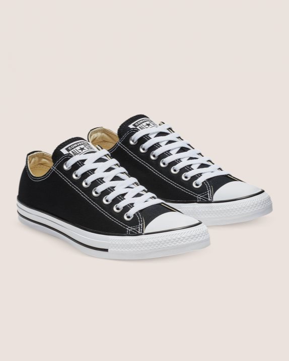 Unisex Converse Chuck Taylor All Star Classic Colour Low Top Black - Click Image to Close